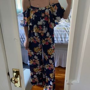 Laundry floral jumpsuit